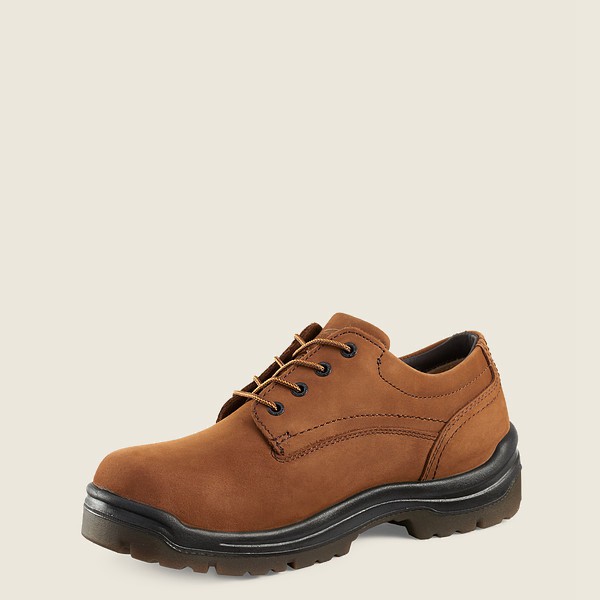 Red Wing Mens Oxford - King Toe® - Safety Toe - Brown - PNH278143